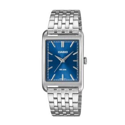 Reloj Casio Collection Caballero Timeless Collection Acero Esfera Azul 39,7mm x 26mm Ref: MTP-B215D-2AVER