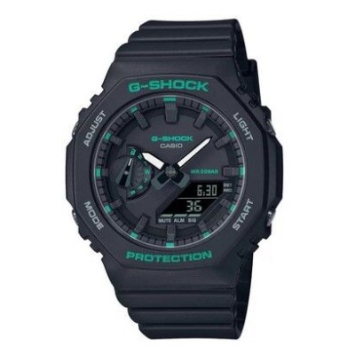 Reloj G-Shock Mujer Serie GMA- S Green Accent Colors Ref: GMA-S2100GA-1AER