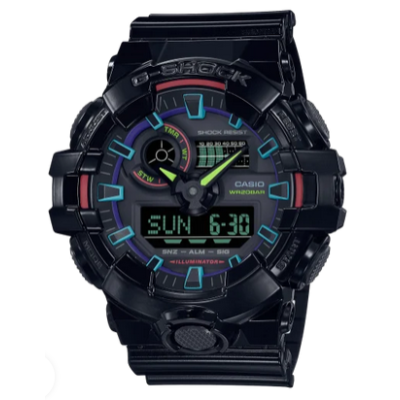 Reloj G-Shock GA-700 Series Ref: GA-700RGB-1AER