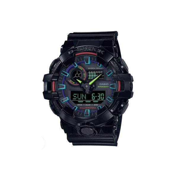 Reloj G-Shock GA-700 Series Ref: GA-700RGB-1AER