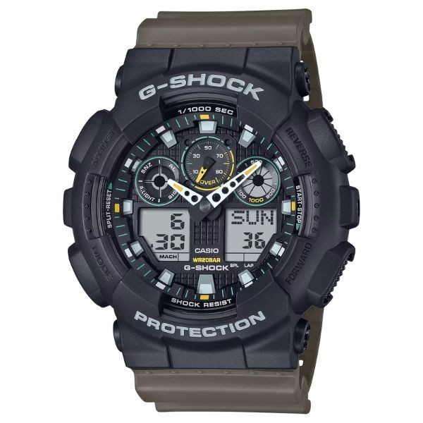 Reloj G-Shock Classic GA-100 Series Ref: GA-100TU-1A3ER