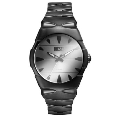 Reloj Diesel Caballero D-Sruptor Acero Ip Negro Mate Esfera Acabado Rayos De Sol 42mm Ref: DZ2213