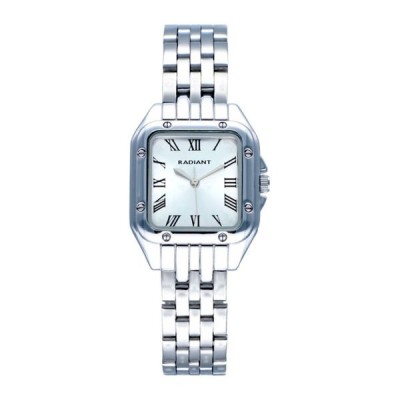 Reloj Radiant Mujer Bahamas Correa Acero Esfera Plata 28mm Ref: RA618201