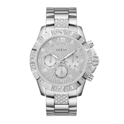 Reloj Guess Caballero Majestic Acero Circonitas Multifunción 48mm Ref: GW0796G1