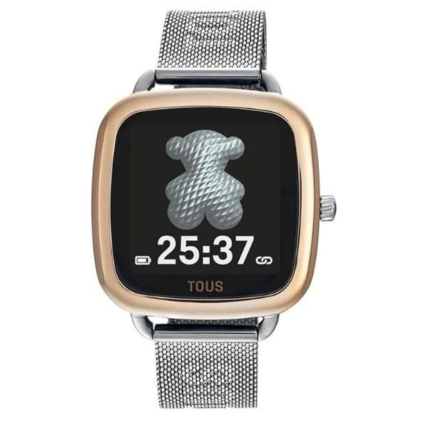 Reloj Tous Smartwatch IPGR Rosa Y Brazalete Acero Malla Milanesa T-Connect Ref: 300358085