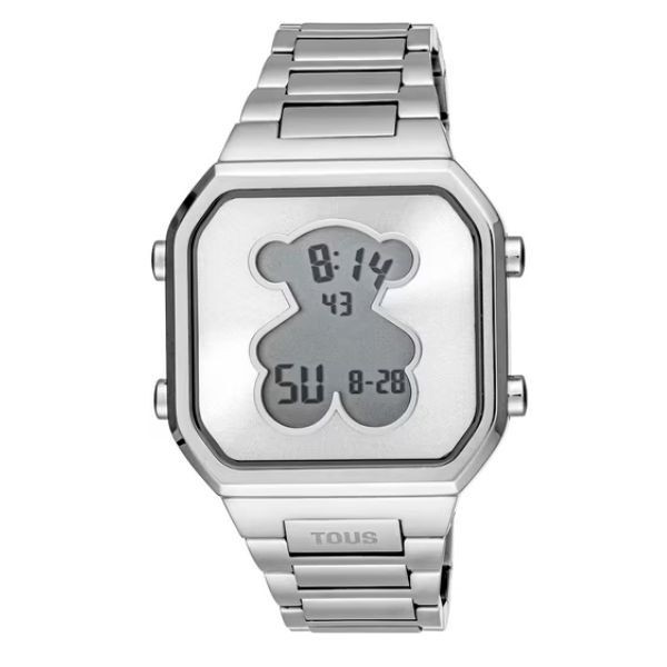 Reloj Tous Digital Acero SS D-Bear Ref: 3000134500