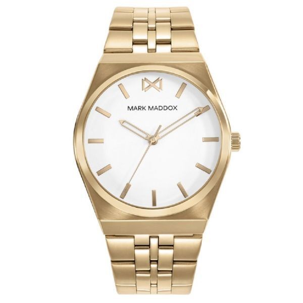 Reloj Mark Maddox Caballero Marais Acero Ip Dorado 40mm Ref: HM0152-07