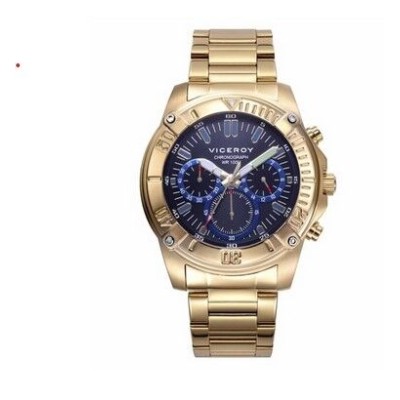 Reloj Viceroy Heat Acero Dorado Hombre Ref. 401255-97