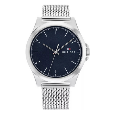 Reloj Tommy Hilfiger Caballero Norris Malla Milanesa 42mm Ref: 1710547
