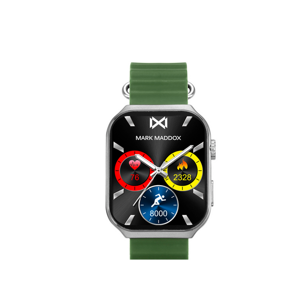 Reloj Mark Maddox Smart De Correa Silicona Verde Ref: HS2002-60