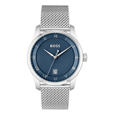 Reloj para Hugo Boss Caballero Principle Acero Malla Milanesa Esfera Azul 41mm Ref: 1514115