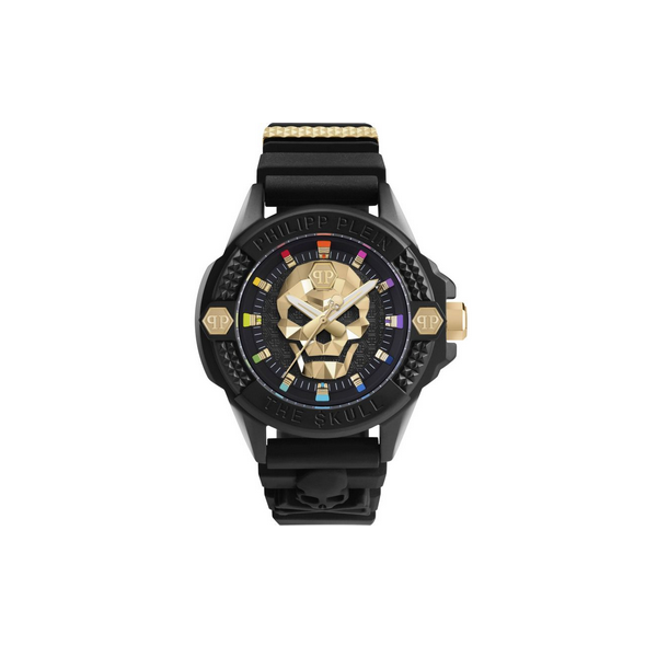 Reloj Philipp Plein The Skull Ecoceramic, Negro, 44 mm, Ref.PWUBA0223