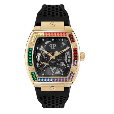 Reloj Automático Philipp Plein The Skeleton PVD Oro Negro 44 mm Ref: PWBAA1623