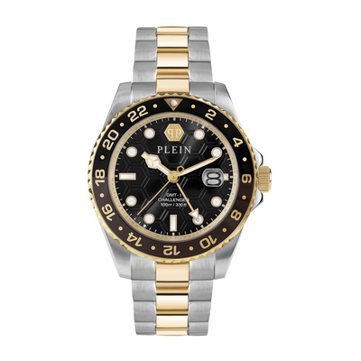 Reloj  Philipp Plein Cuarzo, Analógico, GMT I-Challenger Acero Bicolor Ref: PWYBA0323