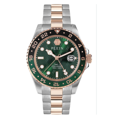 Reloj  Philipp Plein Cuarzo, Analógico, GMT I-Challenger Acero Bicolor Ref: PWYBA0623