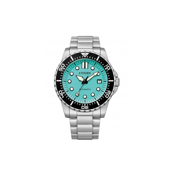 Reloj Automático Buceo Hombre Citizen  43mm 100m, correa de acero,Ref.NJ0170-83X