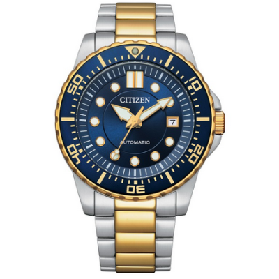 Reloj Citizen Hombre NJ0174-82L Automático Bicolor Plateado Dorado