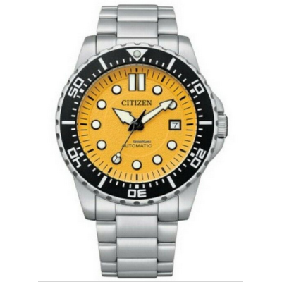Reloj Automático Buceo Hombre Citizen NJ0170-83Z 43mm 100m, Correa De Acero.
