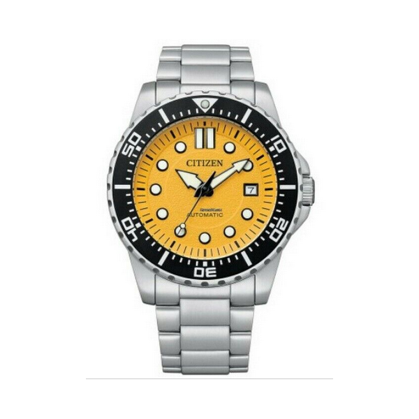 Reloj Automático Buceo Hombre Citizen NJ0170-83Z 43mm 100m, Correa De Acero.