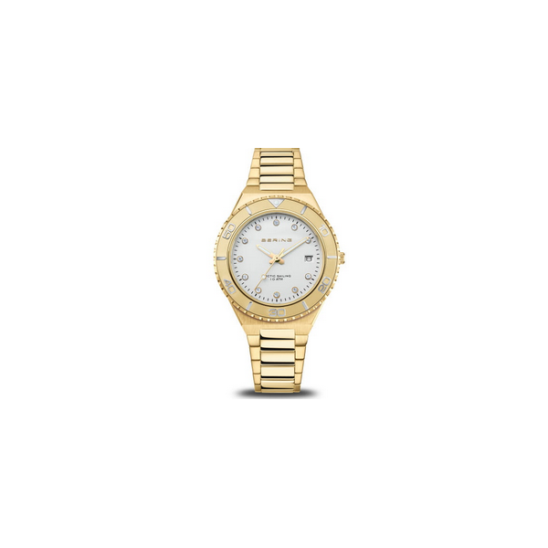 Reloj Bering Vela ártica Para Mujer (36 Mm) Esfera Plateada  Ref.18936-734