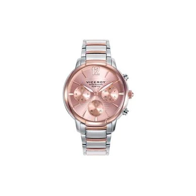 Reloj de Mujer Chic Caja Y Brazalete Bicolor En acero E Ip Rosa Viceroy Ref.401206-75