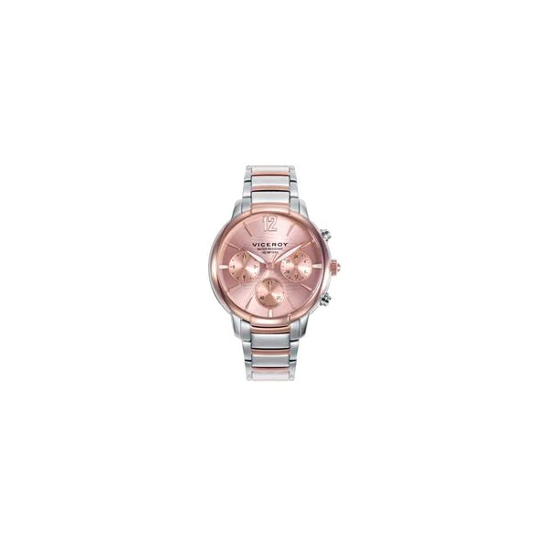 Reloj de Mujer Chic Caja Y Brazalete Bicolor En acero E Ip Rosa Viceroy Ref.401206-75