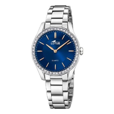 Reloj Lotus Mujer Bliss Acero Inoxidable Esfera Azul 34mm Ref: 18796/3