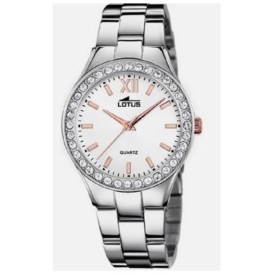 Reloj Lotus  Mujer Bliss Acero Con Esfera Plateada 32,5mm Ref: 18883/1