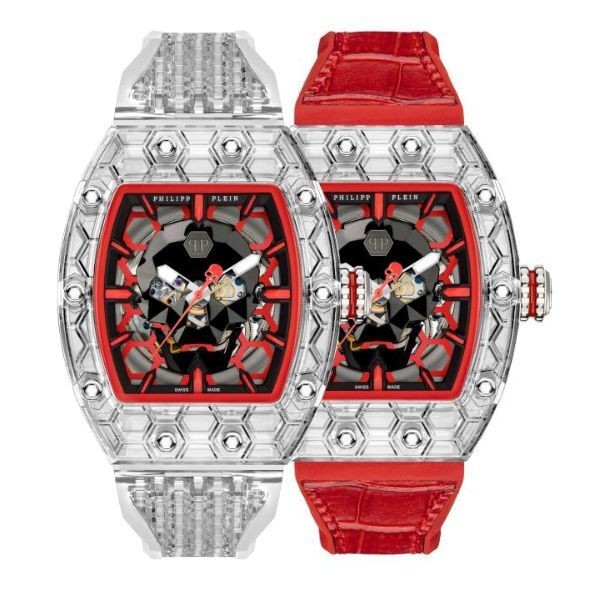 Reloj Philipp Plein Suizo Ref. PWQAA0223 RED CRY$TAL $LAYER GEN.X-02-24