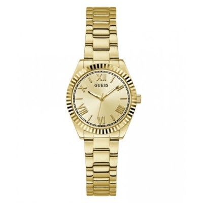 Reloj Guess Mujer Mini Luna Acero Dorado 30mm Ref: GW0687L2