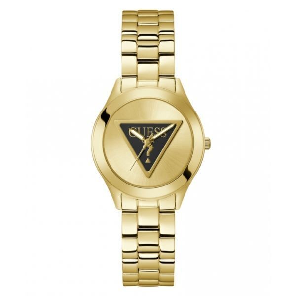 Reloj Guess Mujer Tri Plaque 34mm Acero Dorado Ref: GW0675L2