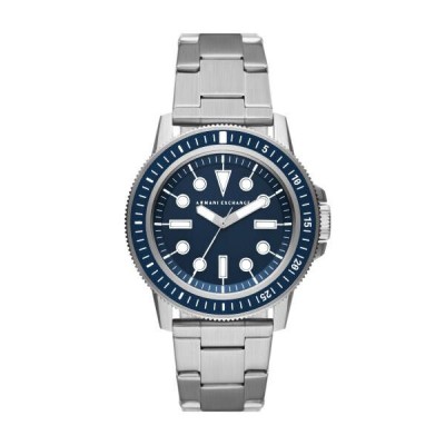 Reloj Armani Exchange Caballero Leonardo Acero 42mm Ref: AX1861