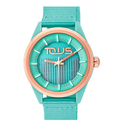 Reloj Tous solar sostenible turquesa vibrant sun Ref: 200350930