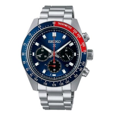 Reloj Seiko Caballero Prospex Speedtimer Acero Cristal Zafiro 41,4mm Ref: SSC913P1