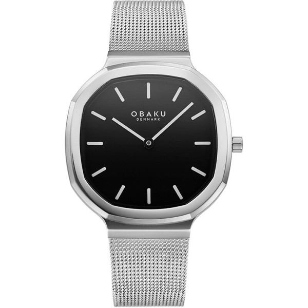 Reloj Obaku Denmark Oktant Lille Onyx Ref. V253LXCBMC